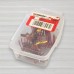 Гачки трійники Siweida Carbon Hooks Red, 30шт/уп, № 4